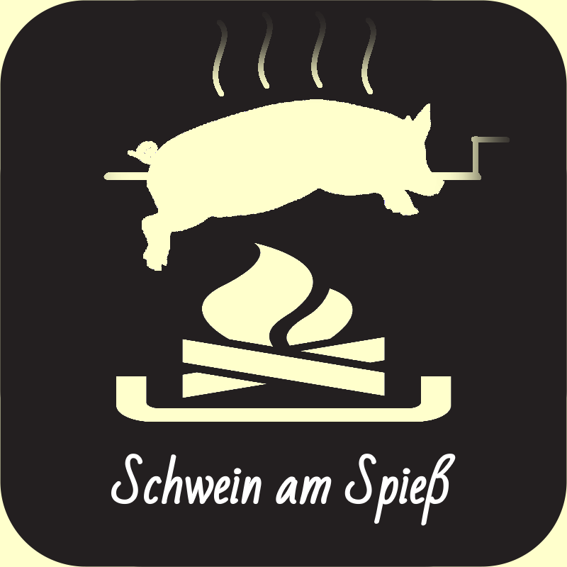 Schwein vom Grill